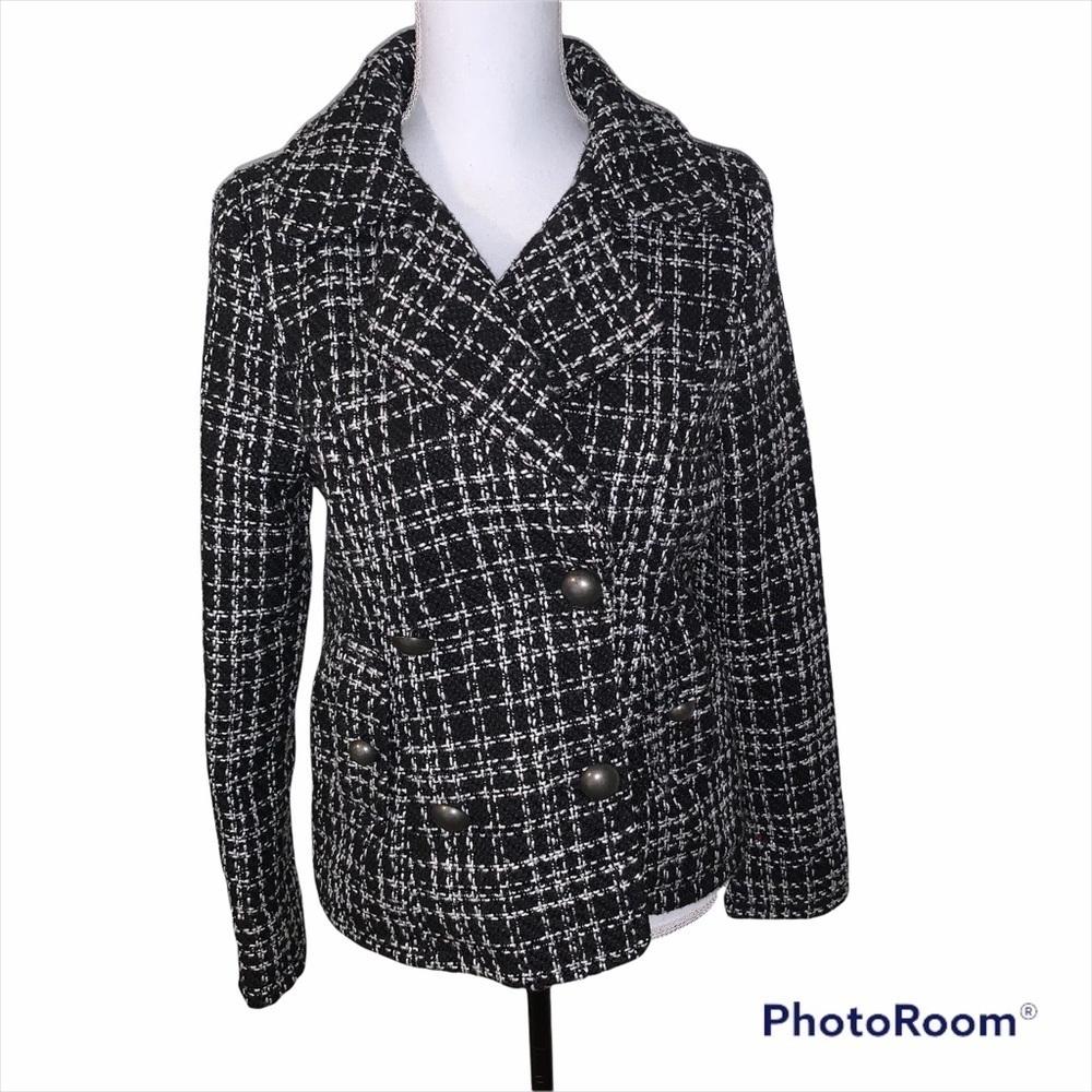 I ❤️ by Boy Meets Girl Tweed Jacket, sz M
